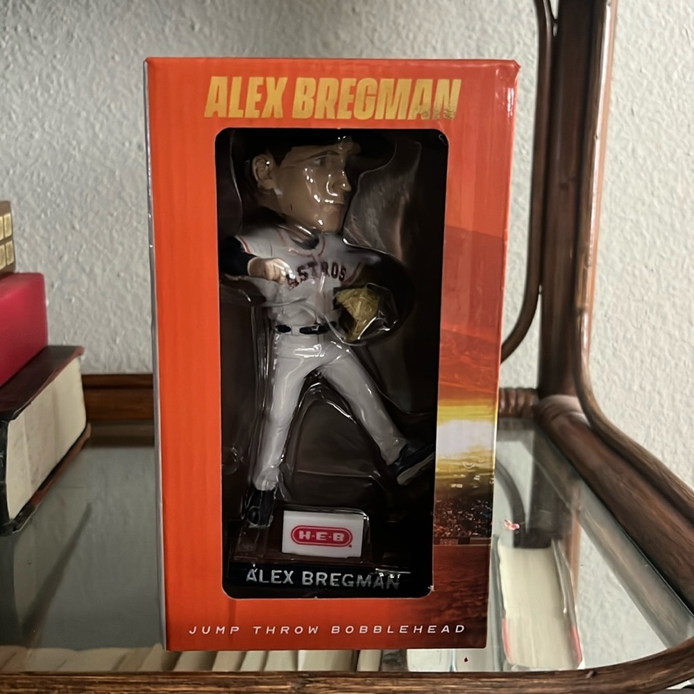 Houston Astros Alex Bregman Jump Throw Bobblehead